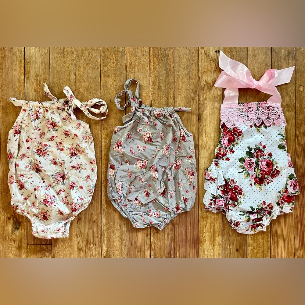 Cotton Bubble Romper Bundle